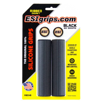 ESI Grips - Ribbed Chunky - BLACK